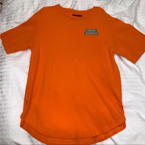 “Usual Suspect” New Regime orange tshirt - Picture 3 of 5